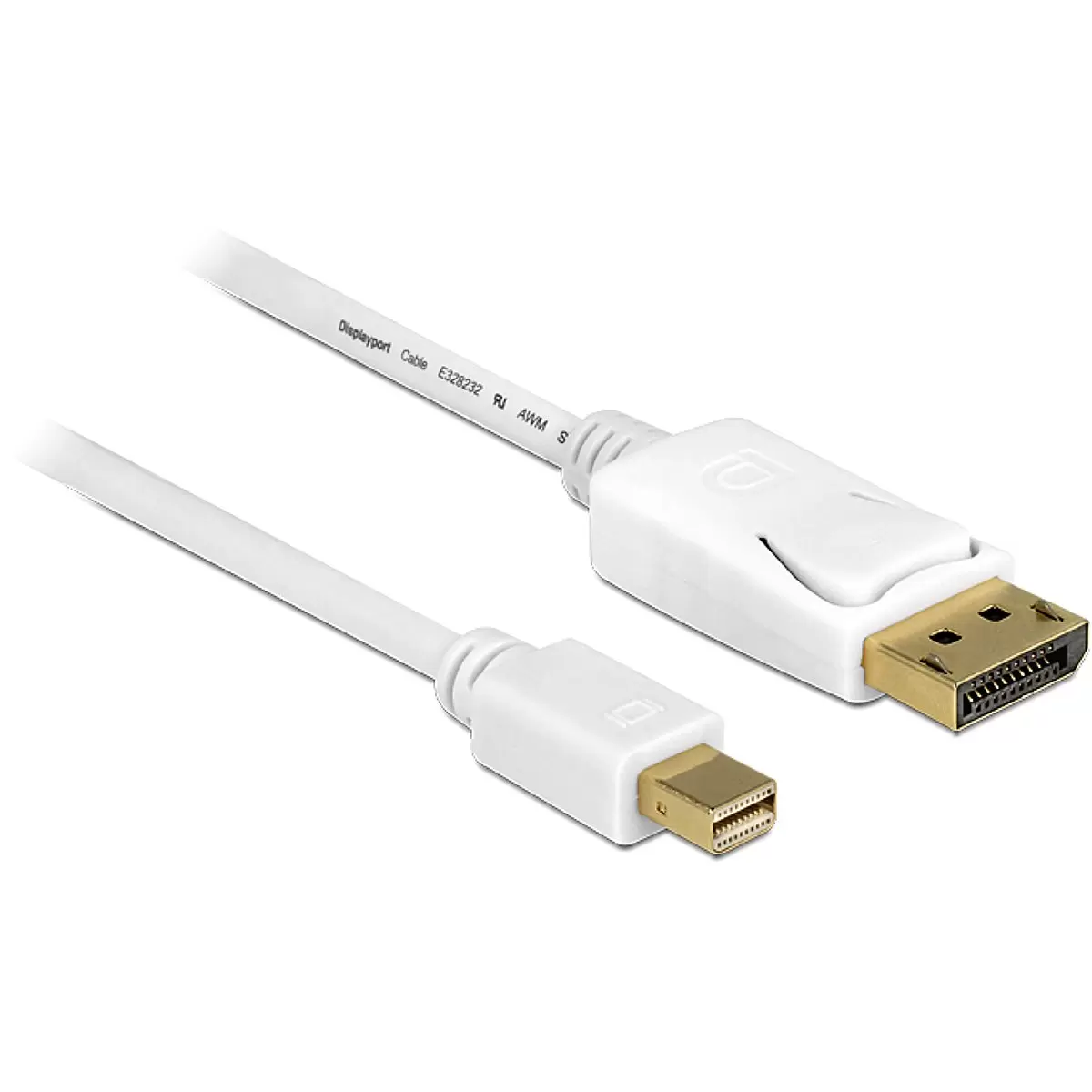 DELOCK Cable mini DP male > DP male 1 m